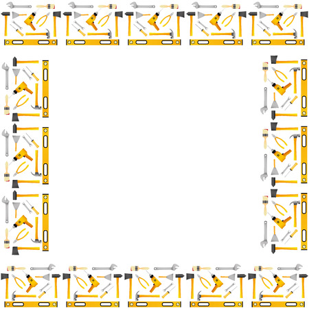 Tools frameのイラスト素材