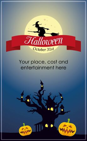 Happy Halloween Posterのイラスト素材