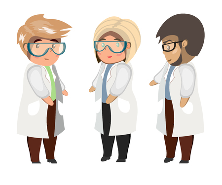 Medical team concept illustration.のイラスト素材