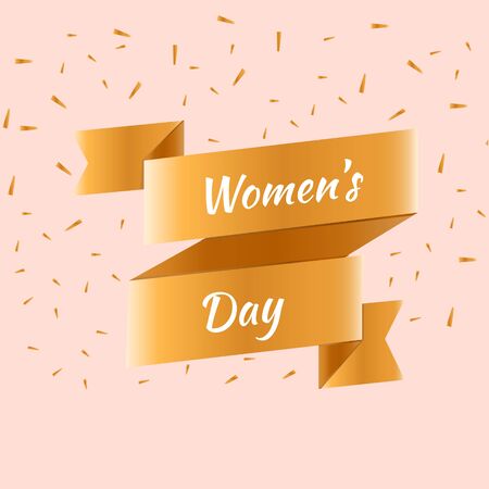 Happy Women s Day greeting cardのイラスト素材