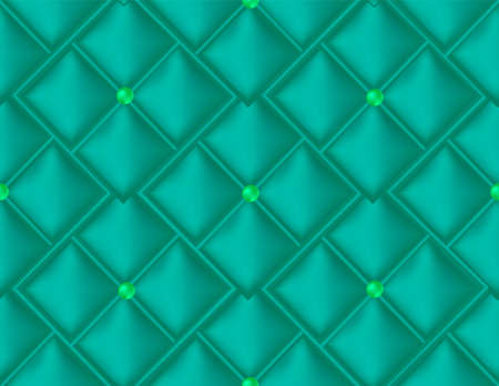 Green seamless texture with pearlsのイラスト素材