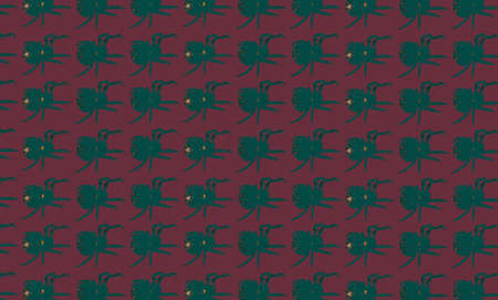 A trendy tawny port background with a shaded spruce colored spider pattern for a design decoration.の写真素材