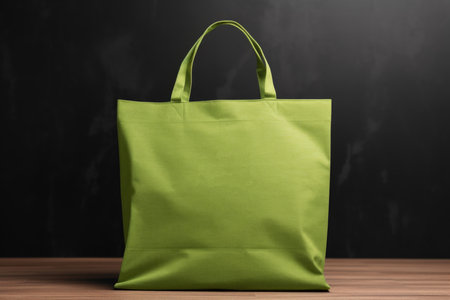 Layout of a green cloth bag, recyclable productsの素材