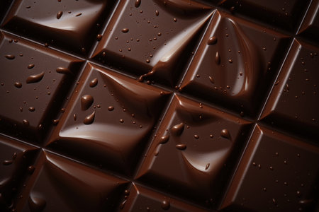 Milk chocolate bar close-upの素材