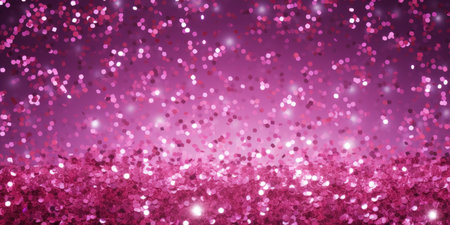 Banner with a background image of pink sequins, Christmas backgroundの素材