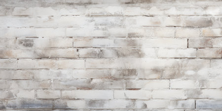 Background of a brick wall with old aged plaster of light white- gray color, background imageの素材