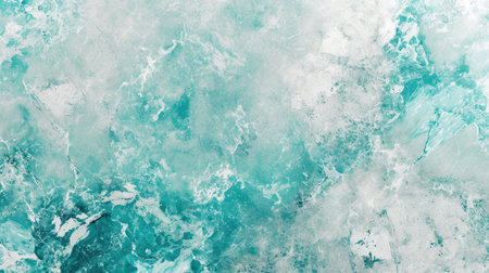 White and turquoise marble textured backgroundの素材