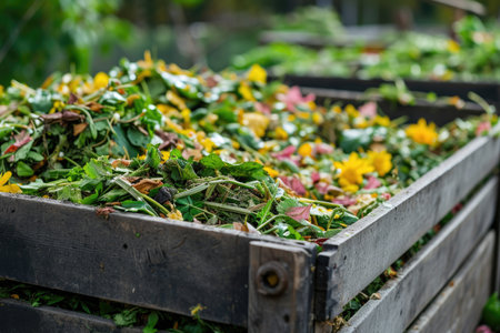 Processing of organic waste, compost preparationの素材