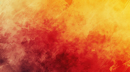 Warm Toned Grunge Textured Background with Orange and Red Huesの素材