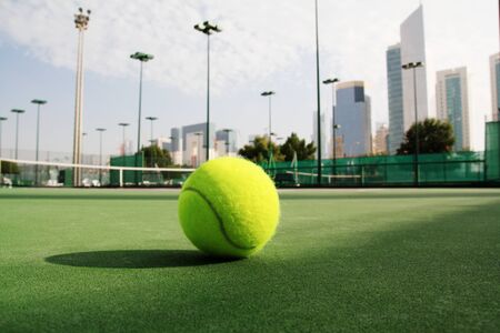 tennis ball の写真素材