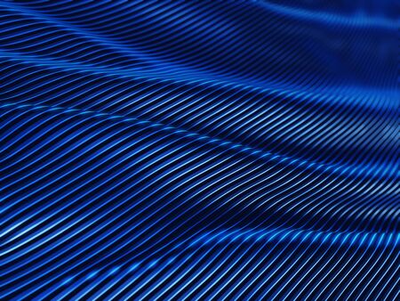 Abstract waves background - 3d illustration