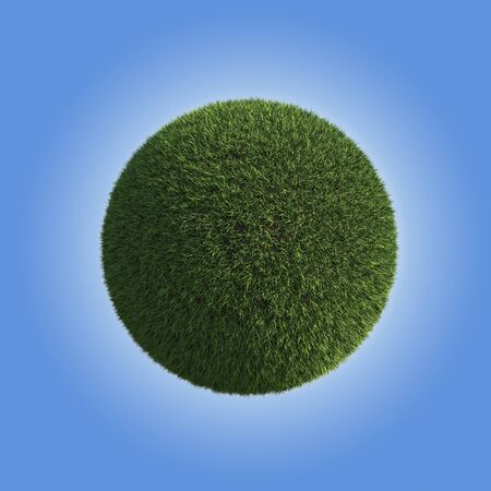 Green Grass Planetの写真素材