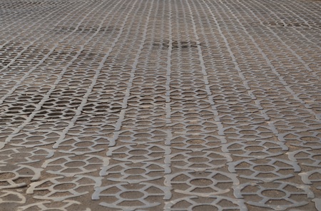 metal roadの写真素材