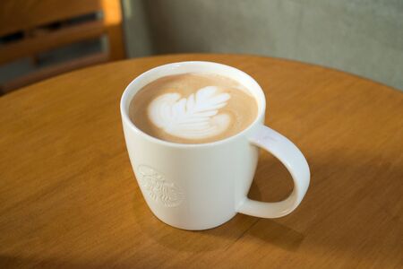 BANGKOK, THAILAND - OCTOBER 30, 2015: A cup of Starbucks Coffee.のeditorial素材