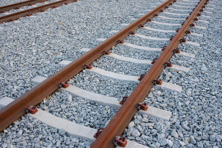Railway tracksの写真素材