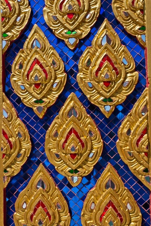 a thailand temple patternの写真素材