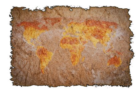 Old vintage map on burned paper background, can be use for various vintage concepts and world business concepts.のeditorial素材