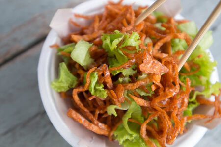 Crispy Pork, Street Foodの写真素材