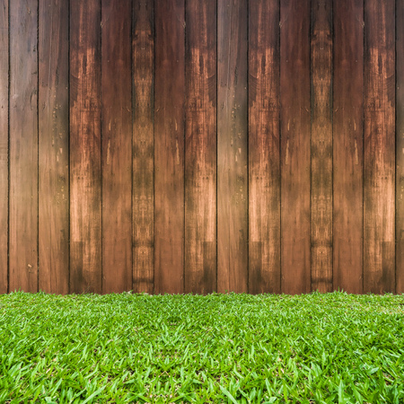 wood and grass texture backgroundの写真素材
