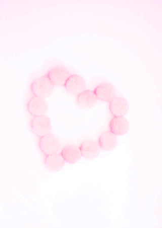 blurred soft abstract heartの写真素材