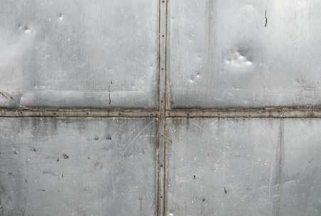 Old metal sheet textureの写真素材