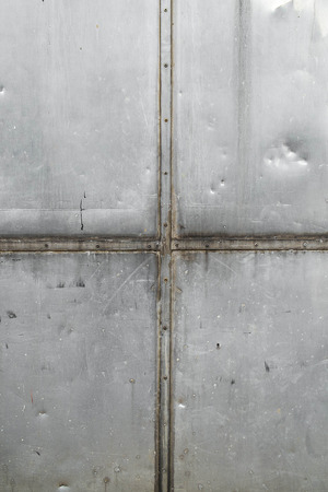 Old metal sheet textureの写真素材