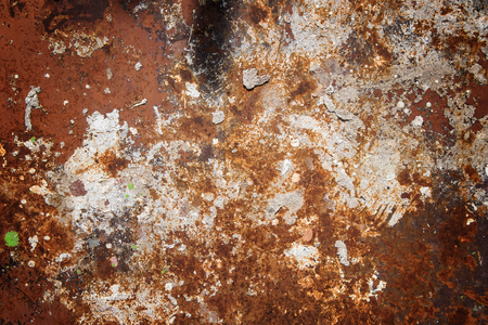 Rusty metal sheet textureの写真素材