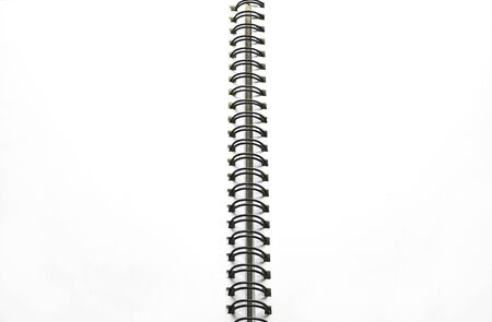 Opened blank notebookの写真素材