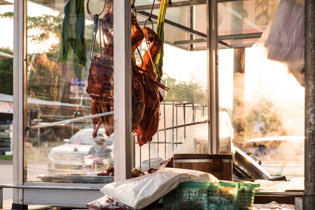 Duck roasted noodle shopの写真素材