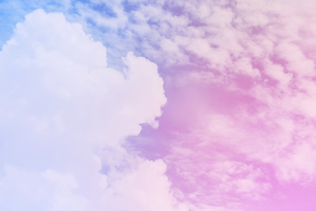 Pink and blue colorful sky. abstract backgroundの写真素材