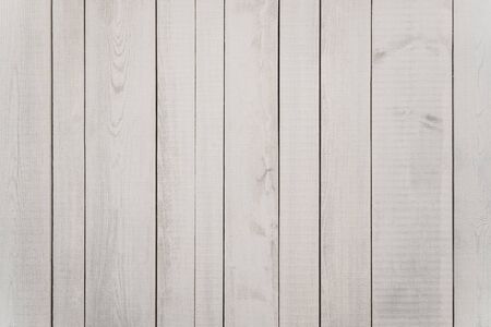 Wood texture background, white wood planksの写真素材