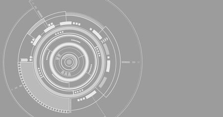 abstract technology graphic background with copy spaceの写真素材