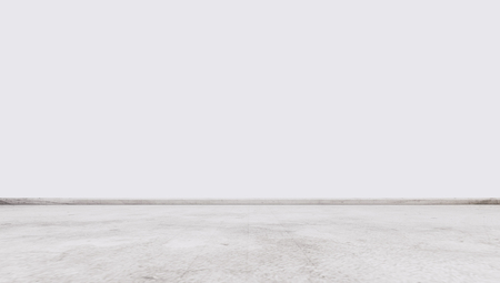 White marble stone floor with white wall, interior empty spaceの写真素材