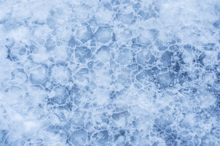 Ice texture, frozen water surfaceの写真素材