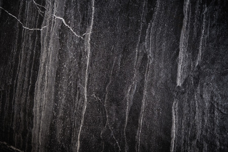 Luxury Black Stone Texture Background, vignette borderの写真素材
