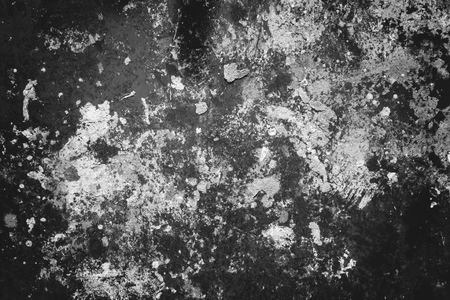 Texture of old rusty metal sheet, grungy rust metal plate monochrome texture backgroundの写真素材