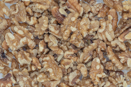 Walnut. Peeled Walnutの写真素材