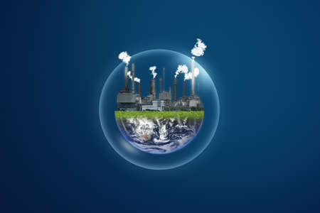 Pollution and Global Warming Concept.の写真素材
