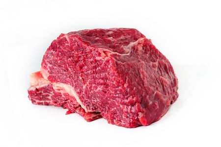beef on white background isolateの写真素材