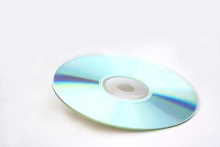 A cd against a white background.