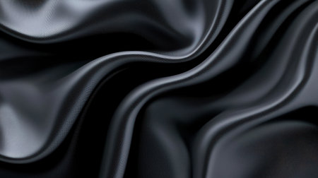 A soft, subtle black texture background with a velvety feel, perfect for elegant and luxurious visuals.の素材