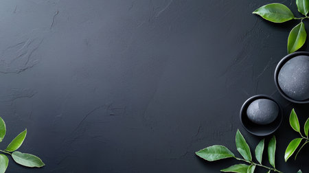 High-quality black background with a soft vignette around the edges, offering a professional and sleek look for photography.の素材