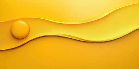 Bright yellow background with a smooth texture, radiating energy and optimism, perfect for cheerful and sunny designs.の素材
