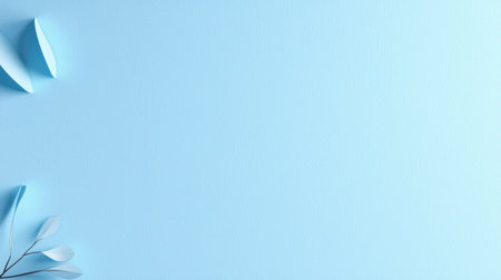 Simple light blue paper background with a slightly rough texture, ideal for adding a minimalist yet textured element.の素材