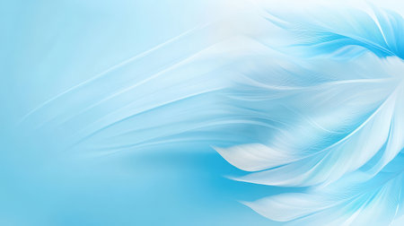 Soft light blue background with natural texture, blending abstract patterns for versatile design applications.の素材