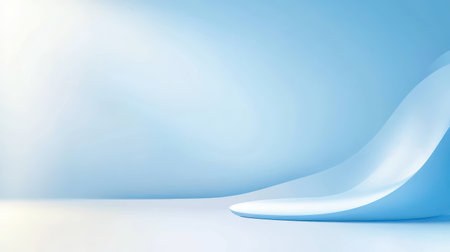 Light blue minimalist wallpaper with a slight gradient, ideal for contemporary designs and displays.の素材