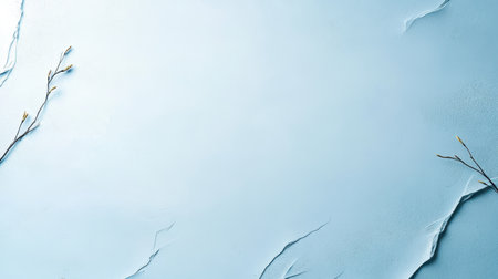 Minimalist light blue background with a soft, rough texture, perfect for adding depth to digital presentations or branding.の素材