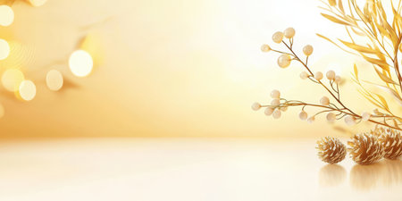 Soft light yellow background with a gentle glow, perfect for calming and inviting designs.の素材