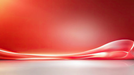 A simple red wallpaper with soft lighting effects, creating a warm and inviting visual for digital backgrounds.の素材