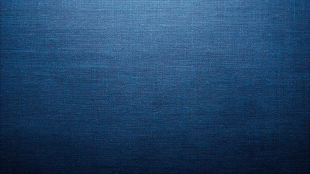 Simple dark blue canvas texture wallpaper with smooth grain, ideal for clean presentation backgroundsの素材